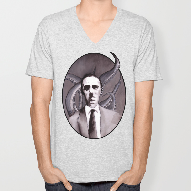 Shuddering At The Nameless Things Unisex V Neck By Zombierust Society6