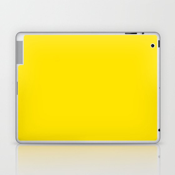 Yellow Star Laptop & iPad Skin