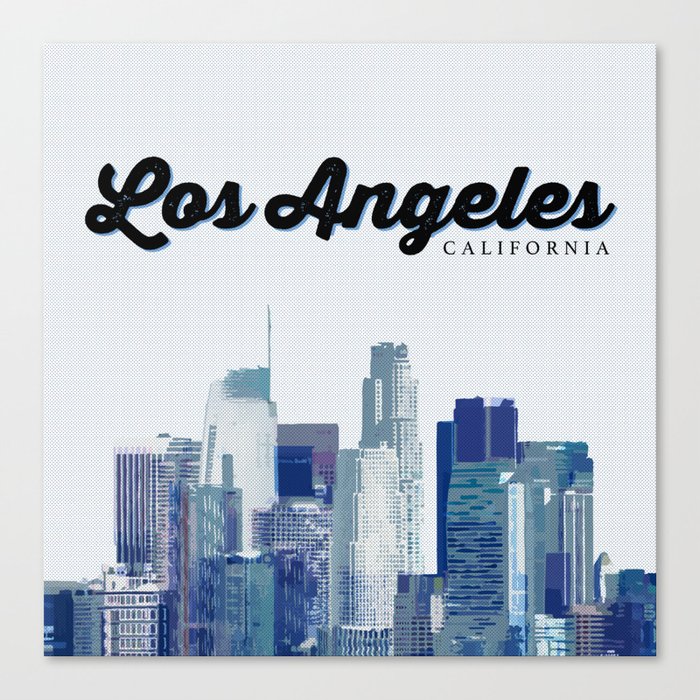 Big LA Canvas Print