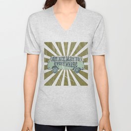 On My Way To Everywhere V Neck T Shirt