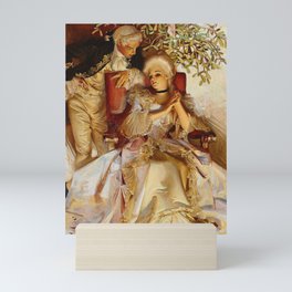 French Renaissance couple Mini Art Print