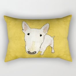 English Bull Terrier pop art Rectangular Pillow