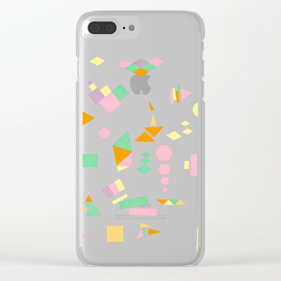 Juxtapose Clear iPhone Case