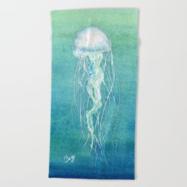 Chesapeake Bay Jellyfish Beach Towel