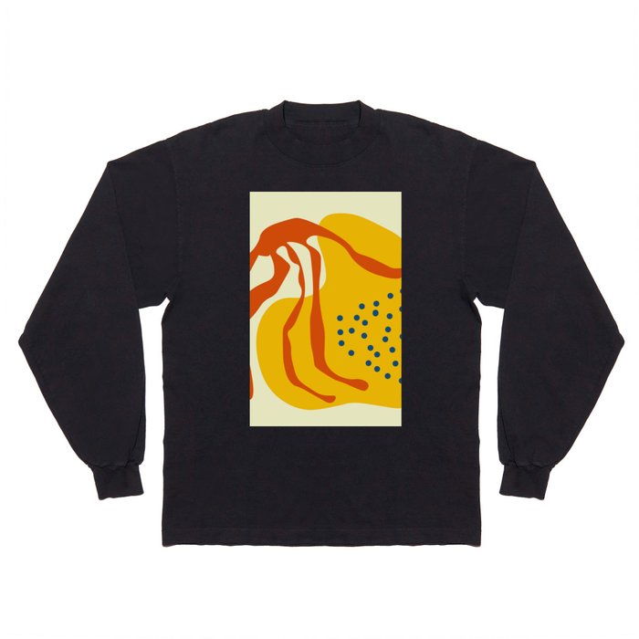 6 Abstract Shapes 211214 Minimal Art  Long Sleeve T Shirt