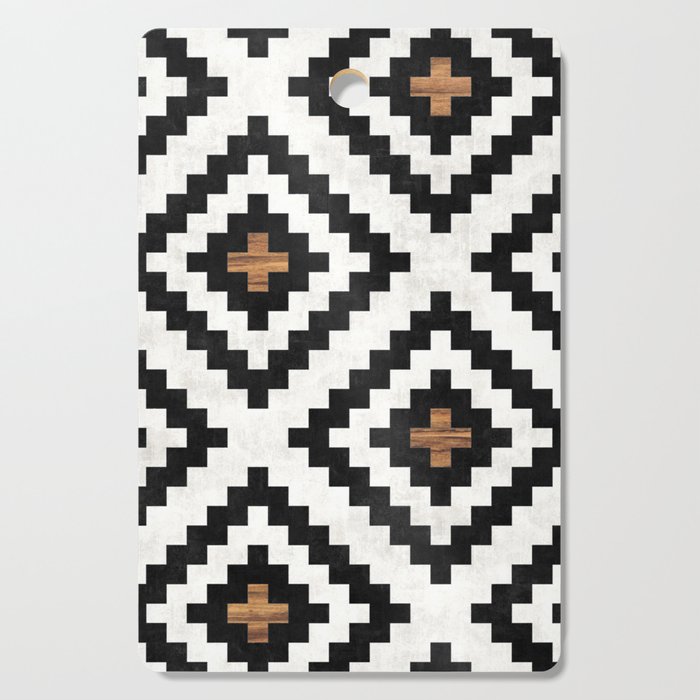 Urban Tribal Pattern No.16 - Aztec - Concrete and Wood Cutting Board
