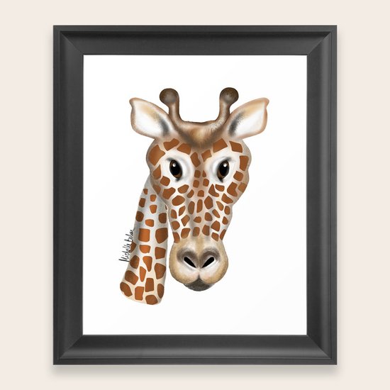 Giraffe Framed Art Print