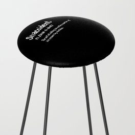 Snaccident definition Counter Stool