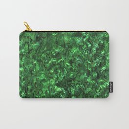 Abalone Shell | Paua Shell | Sea Shells | Patterns in Nature | Green Tint | Carry-All Pouch
