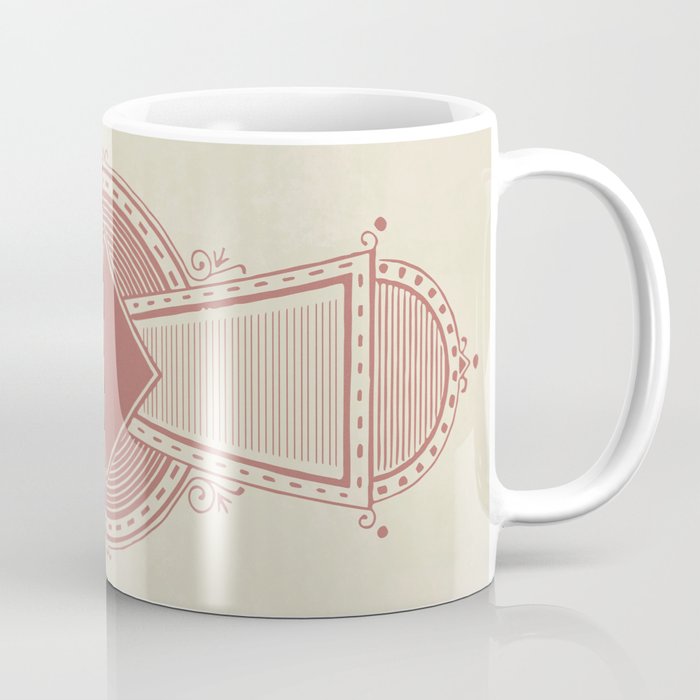 Re-make of Plate 3 from The color printer  by John F. Earhart, 1892 (vintage wash) Coffee Mug