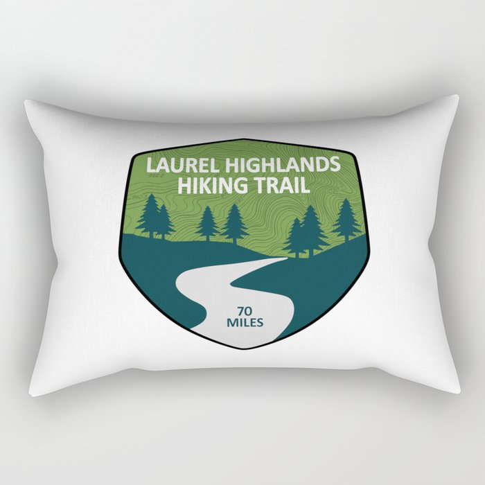Laurel Highlands Hiking Trail Rectangular Pillow