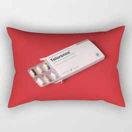Tolerance pills Rectangular Pillow