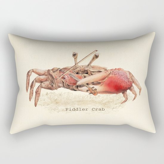 Fiddler Crab Rectangular Pillow