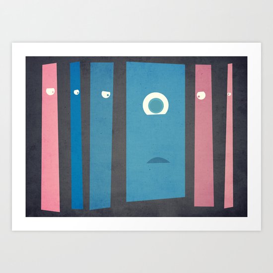 i don't fit Art Print