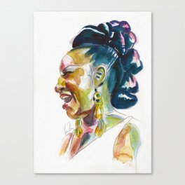 Celia Cruz Canvas Print