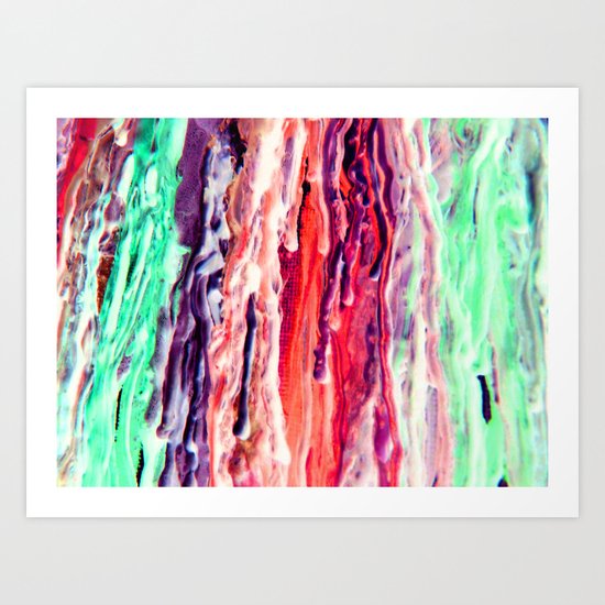 Wax #3 Art Print