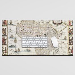 old map of africa Desk Mat