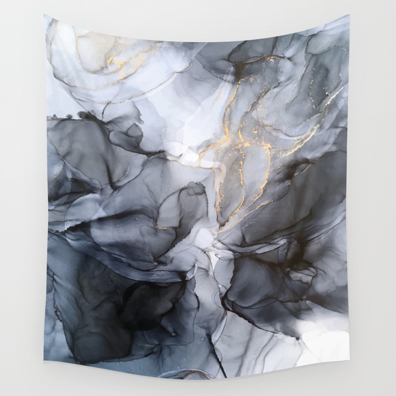 abstract wall tapestry