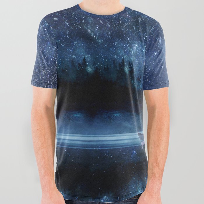 Night Sky All Over Graphic Tee