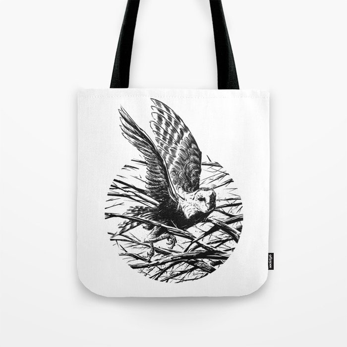 The Owl's Night Tote Bag