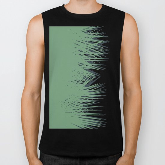 Cuban Palm Biker Tank