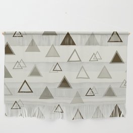 Lovely Triangles  Wall Hanging