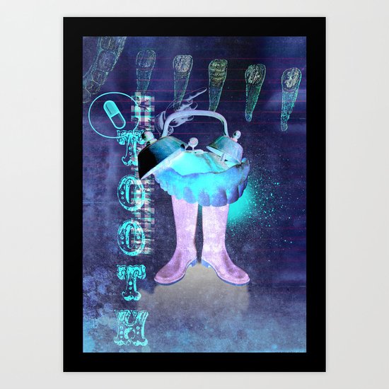 l'arracheur de dent Art Print