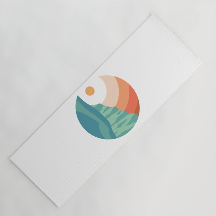 Yoga mat logo hotsell