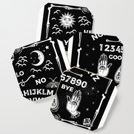 Ouija Board (black) Coaster