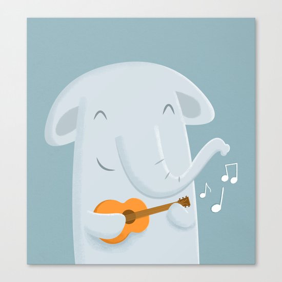 Nice song, E! Canvas Print
