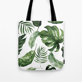 Tropical Leaf Tote Bag