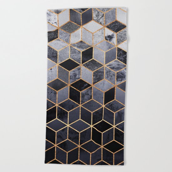 Daydream Cubes Beach Towel