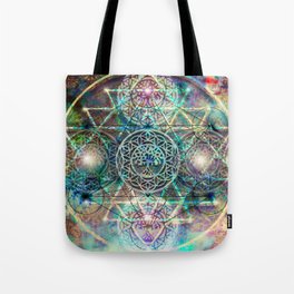 Abstract Spiritual Sacred Geometry  Tote Bag