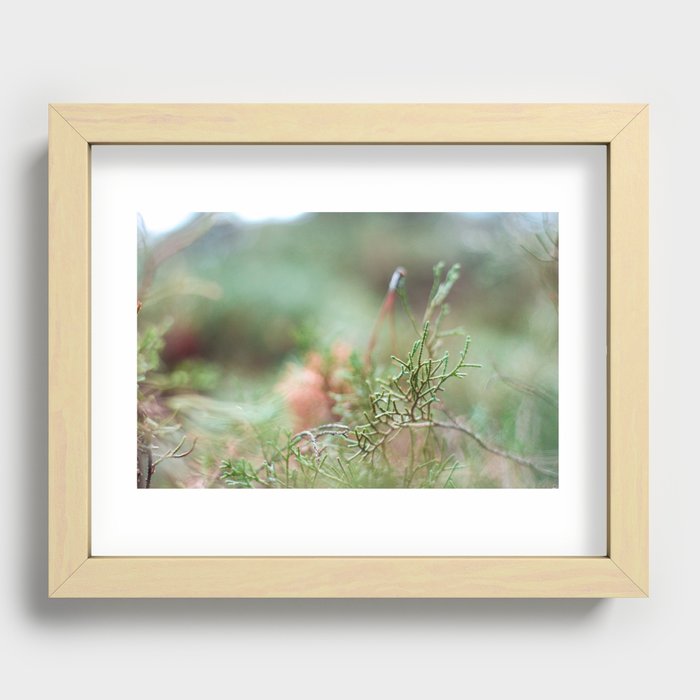 call it spring Recessed Framed Print