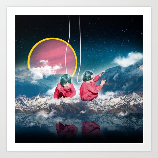 On Another Planet Art Print