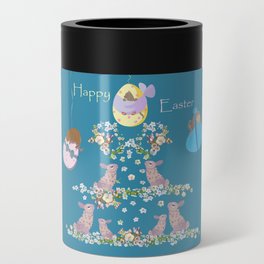 Happy Easter Can Cooler