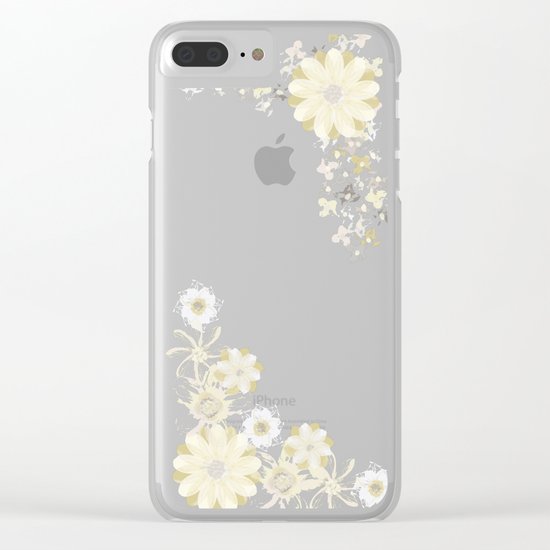 Fresh Beginnings Clear iPhone Case