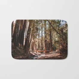 Big Sur Redwoods Bath Mat | Wilderness, Landscape, Sequoia, Print, Nature, Mountains, California, Nationalpark, Photo, Outdoors 
