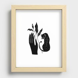 Hand Series I Recessed Framed Print