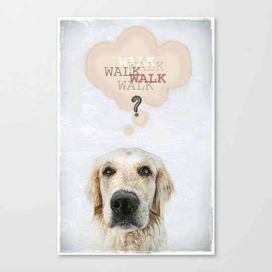 DOG Canvas Print