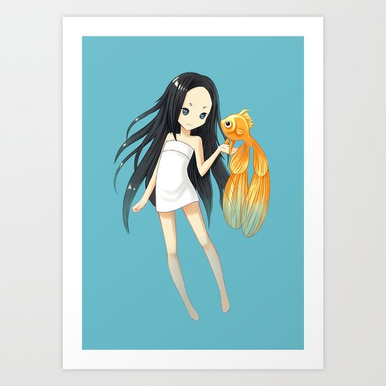 Goldfish Art Print