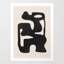 Modern Abstract Shapes 42 Art Print