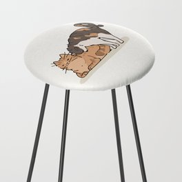 Cuddly Cats Counter Stool