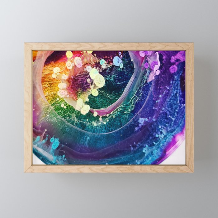 Swirl Framed Mini Art Print