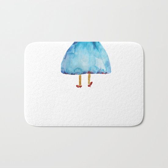 'I am leaving!' Bath Mat
