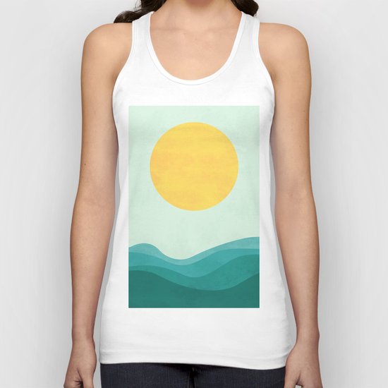 The Sea Unisex Tank Top