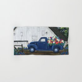 Old Truck Hand Bath Towels For Any Bathroom Decor Society6