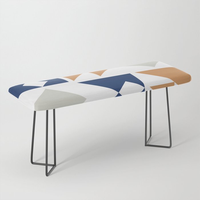 Classic triangle modern composition 2 Bench