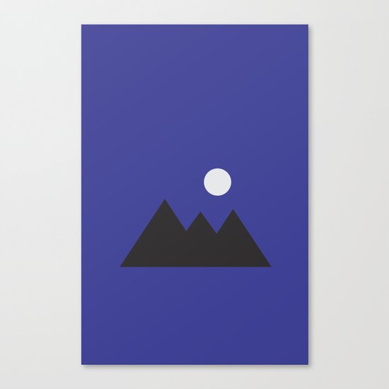 Giza Geometrical Minimal Canvas Print