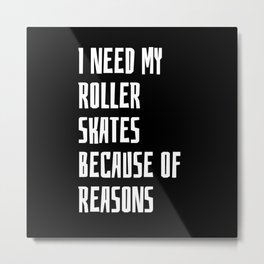 Roller Skates Metal Print | Roller Derby Shirt, Skater, Roller Skate, Cute, Skate, Skates, Graphicdesign, Rollerblades, Gift, Roller Skates 